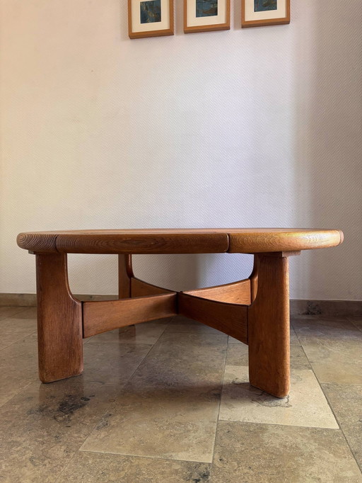 Brutalistische Eiken Tafel