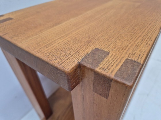 Image 1 of 3 benches S09 by Pierre Chapo from 1976, elm