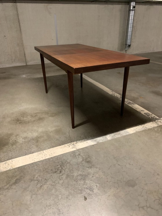 Image 1 of Grande table à manger extensible Louis van Teeffelen pour Webe