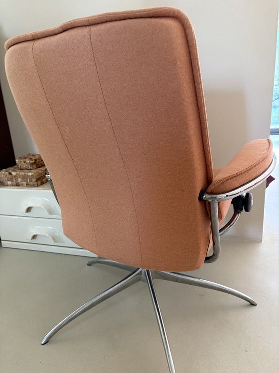 Stressless Paris Sessel – Textile, Chrome (photo 3 of 8)