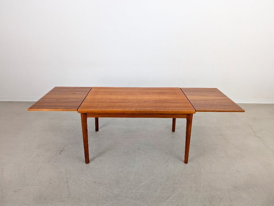 Image 1 of Vintage uitschuifbare eettafel Glostrup Jalk Grete Teak Midcentury