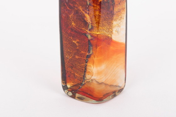 Image 1 of Art glass vase by Michael Harris for Mdina Maltese