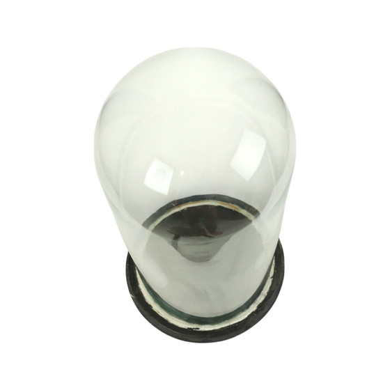 Image 1 of Antieke Stolp Globe Mondgeblazen Glas