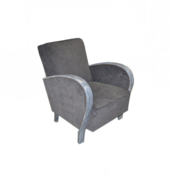Vintage Art Deco Armchair, 1930s (photo 4 of 5)