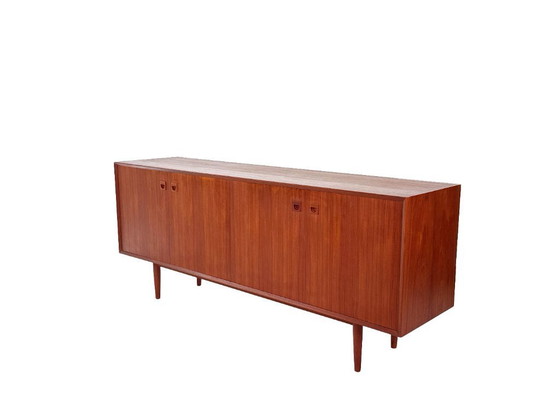 Image 1 of Credenza danese in teak di Erik Bouer per Brouer - anni '60