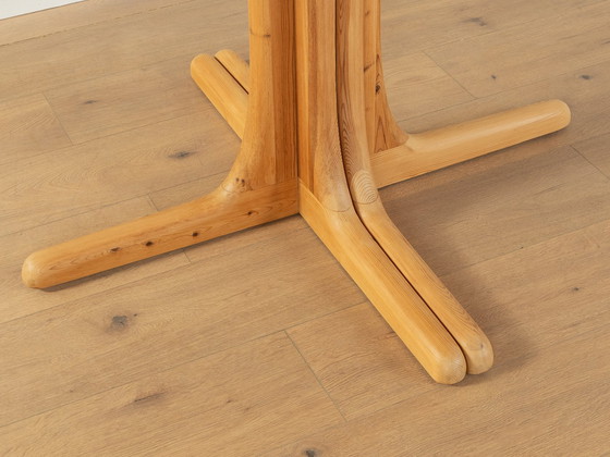 Image 1 of 70er Jahre Massiv-Esstisch, ausziehbar