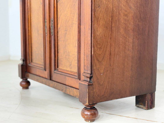 Très belle commode/armoire/meuble de salon de style Gründerzeit (fin du XIXe siècle), vers 1900. – Wood (photo 10 of 12)