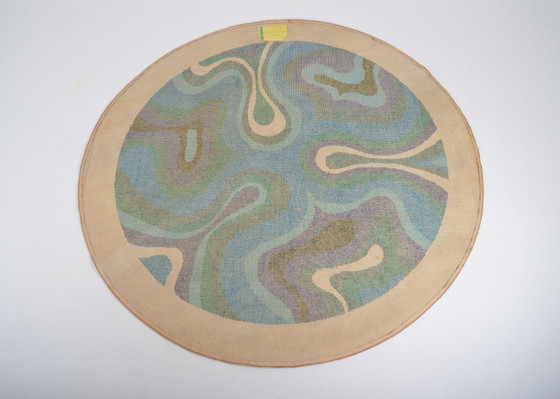 Image 1 of Space age wool carpet Menuette by Desso, 1970s