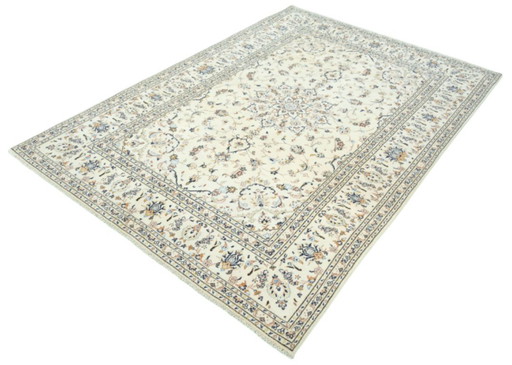 Elegant hand-knotted Kashan cork oriental rug - 290 x 200 cm