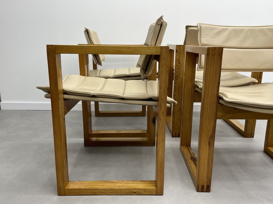 Image 1 of Chaises Cube d'Ate Van Apeldoorn, années 1970, ensemble de 4