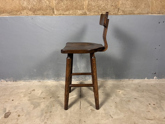 Brutalist 5 Lage Barkrukken ‘T-Back’ – Wood (photo 11 of 15)