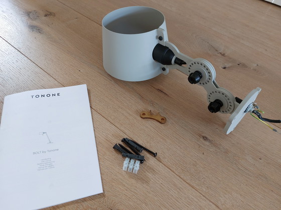 Image 1 of Tonone Bolt Wall Sidefit Mini in Ash Grey (2 stuks)