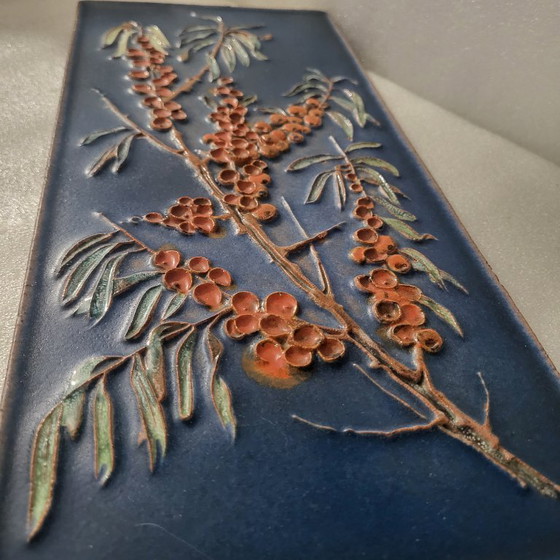 Image 1 of Majolika wandframe Karlsruhe 1960