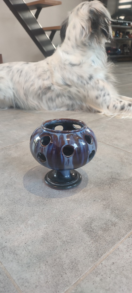 Image 1 of Vintage ceramic crocus pot