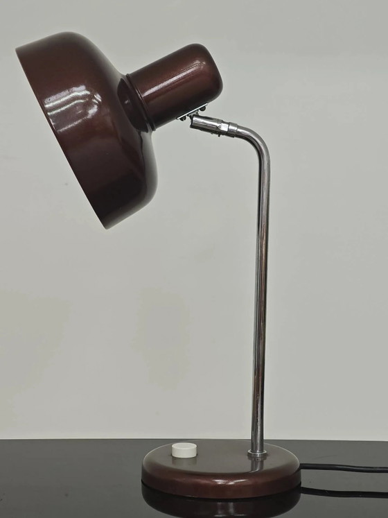 Szarvasi table lamp Hungary 1960 – Metal, Vintage (photo 5 of 13)