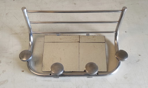 Art Deco style wall-mounted coat rack - mid-20th century