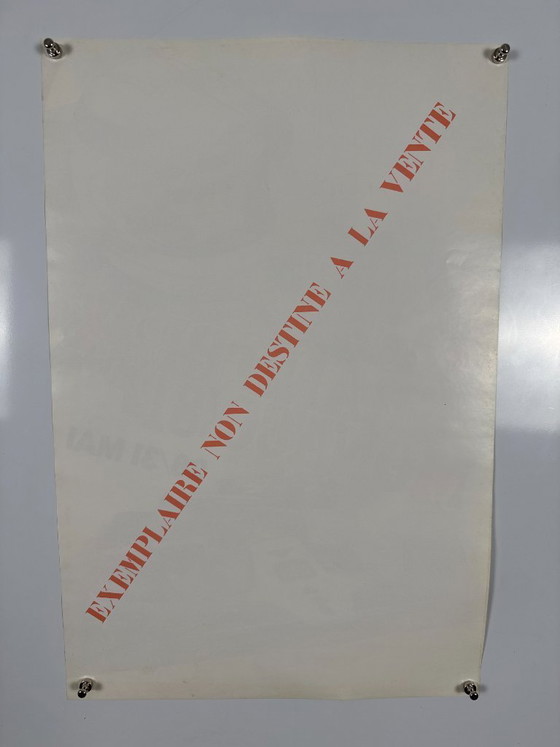 Image 1 of Grand Prix de Monaco 39e 1981 – Affiche vintage originale en édition limitée par J. Grognet – Vintage – 60 x 40 cm