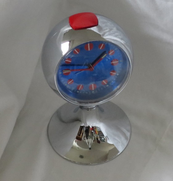 Image 1 of Blessing Wecker Space Age chrom bleu rouge