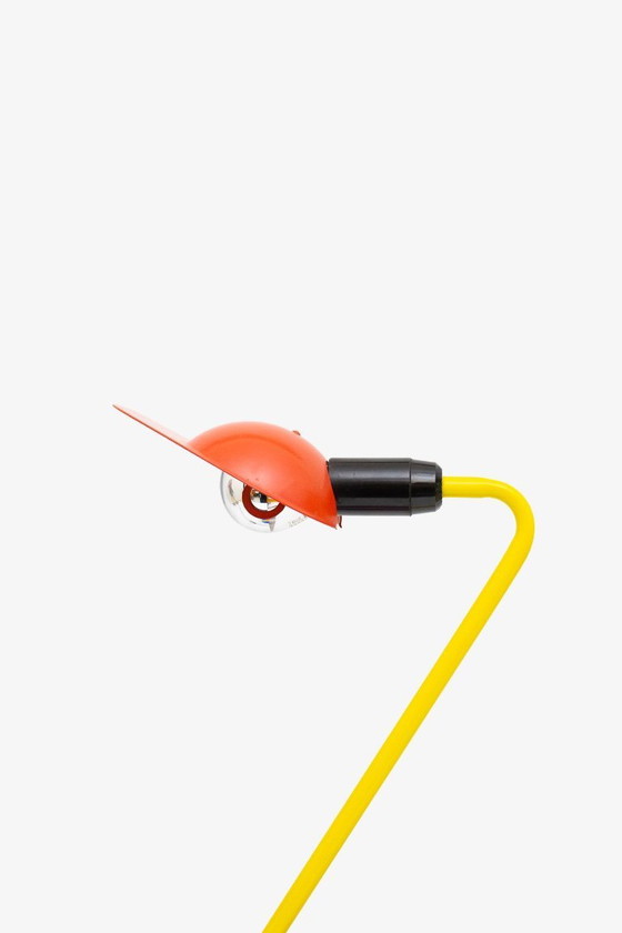 Image 1 of Hema Schreibtischlampe im Memphis-Stil aus den 1980er Jahren mit Kappe