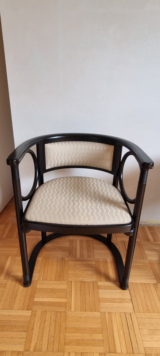 Image 1 of Set of Table and Chairs from Josef Hoffmann's 'Fledermaus' Collection