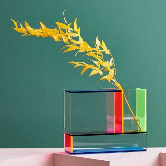 Image 1 of Mondrian 3-in-1 Vase - NEON | MoMA