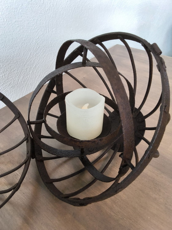 Image 1 of Nautical lamp with gimbal construction