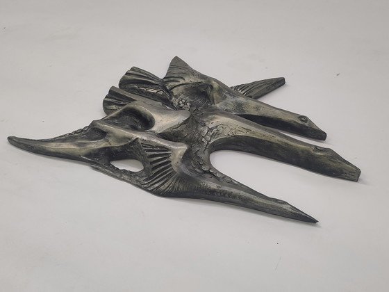 Image 1 of Jaren 70 Ars Munda wanddecoratie brutalist 