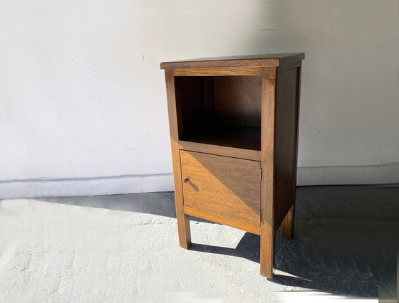 Image 1 of Nachtkastje uit 1930 vintage Mid Century