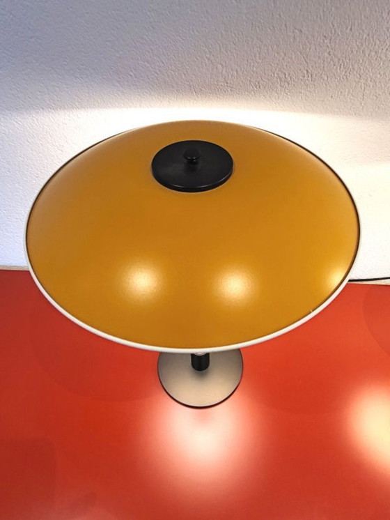 Image 1 of Louis Poulsen PH 3½-2½ YELLOW METAL TABLE LAMP NEW!