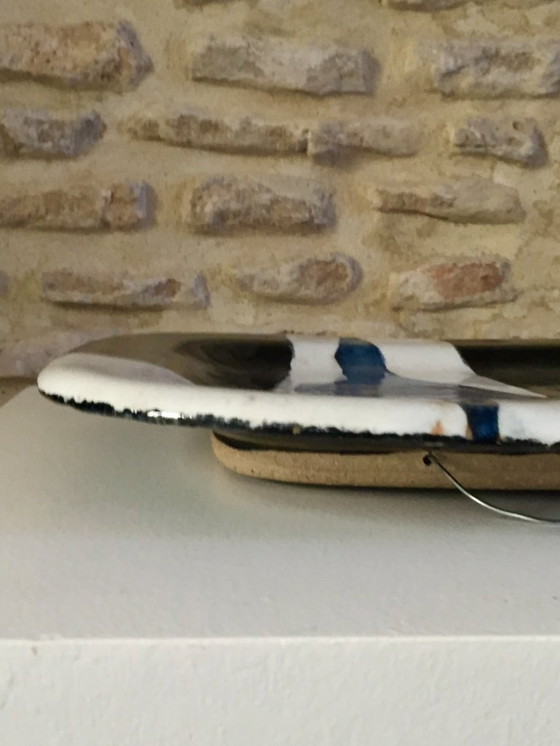 Image 1 of JACQUES POUCHAIN TABLEAU CERAMIQUE VINTAGE