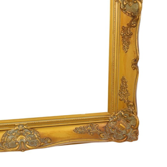 Image 1 of Large Gold-Colored Pine Frame 94cm