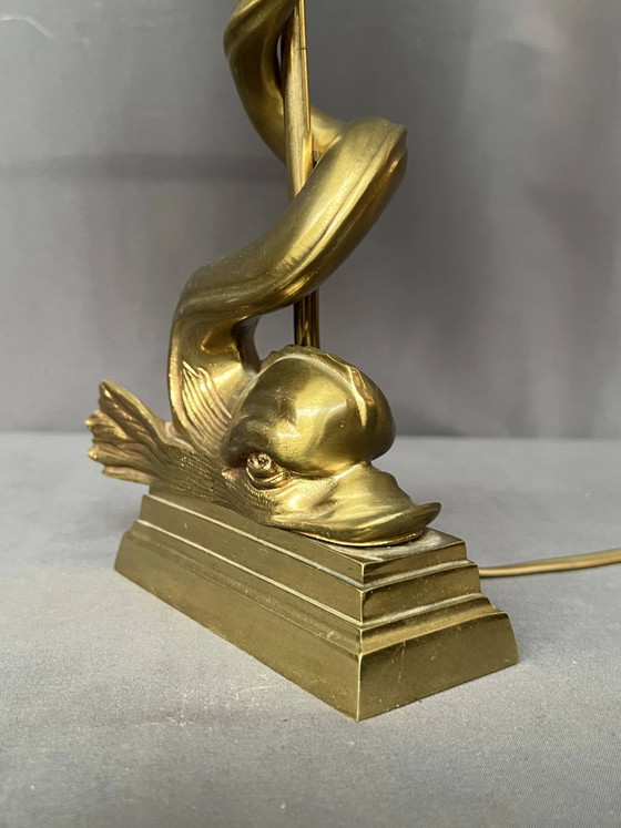 Lampe de table. Bronze massif. (photo 5 of 6)