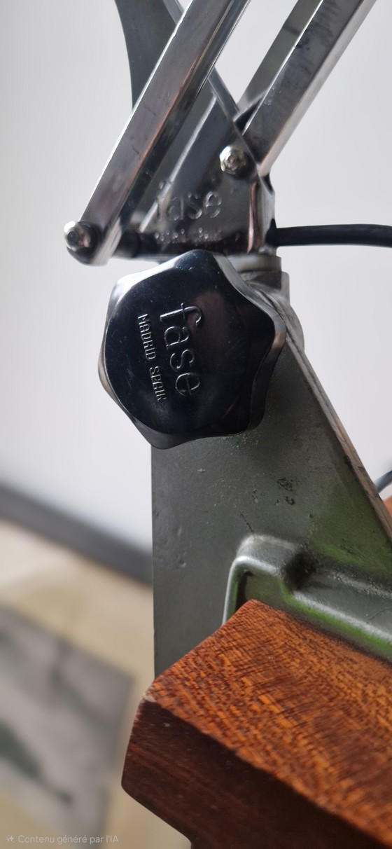 Image 1 of Fase – Gelenkige Architektenleuchte – Madrid 1970