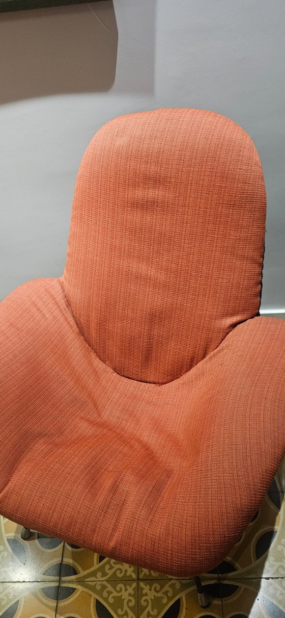 Paar Sessel im organischen Mid-Century Design – Textile (photo 5 of 7)
