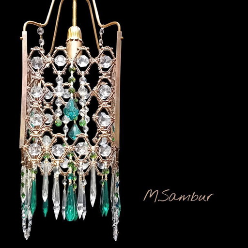 Vintage-Kronleuchter (1970) Italien