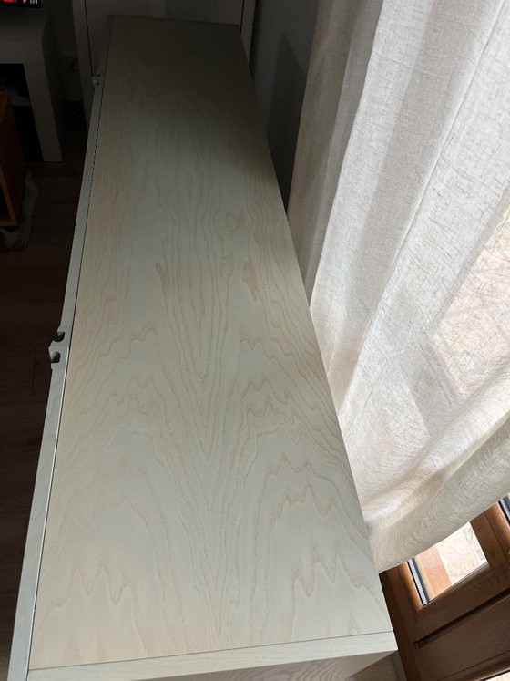 FOGIA Dressoir, licht hout en grijsgroen, Modern (foto 4 van 5)