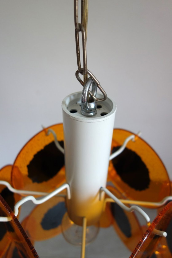 Image 1 of Vintage 1970s chandelier – Space Age dlg Gino Viscosi