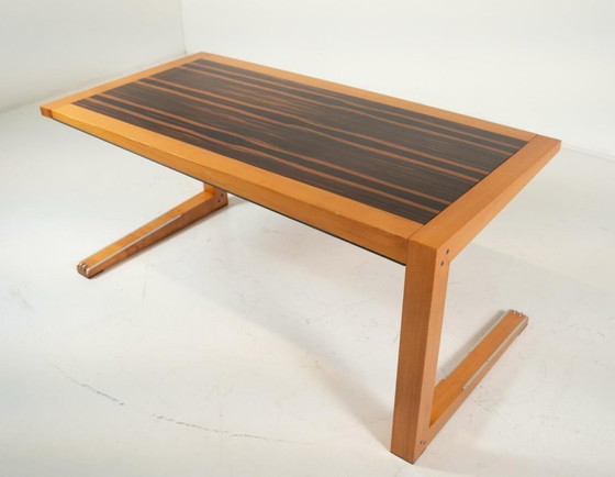 Image 1 of Luxury Wooden Desk + Chair Massimo Scolari Giorgetti, Italia1990