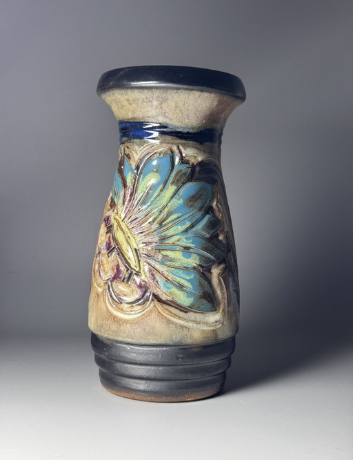 Jules Guérin – Late Art Deco Ceramic Vase, Belgium – vazen