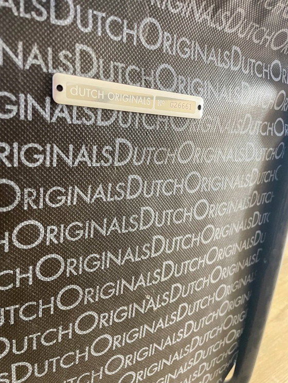 Image 1 of Gispen - Dutch Originals - zwart - buisframestoel