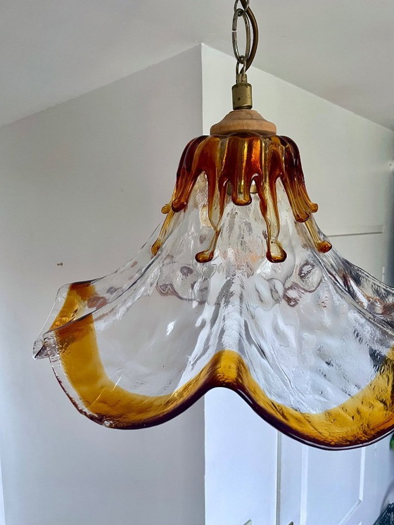 Image 1 of Suspension en verre de Murano 1960 1970