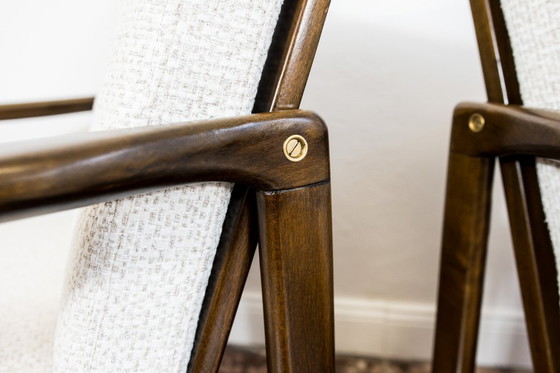 Image 1 of Mid Century Modern Club Chairs B7522 von Zenon Bączyk, Polen, 1960er Jahre, 2 Stück