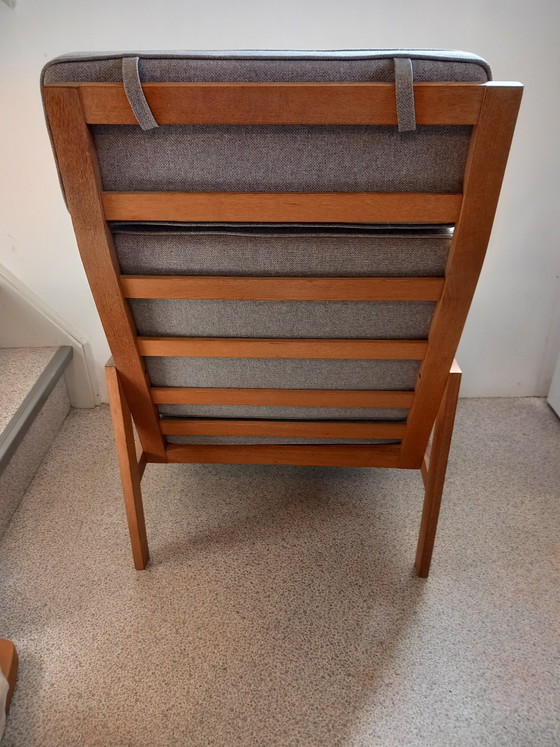 Image 1 of Illum Wikkelsø Capella vintage design fauteuil voor Niels Eilersen 60's 