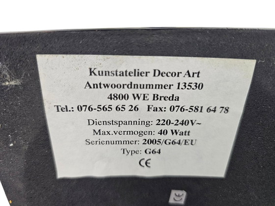 Image 1 of Art-Deco-Stil – „Decor Art“ – Tischlampe – „Naarden“ – Holland – 1990er Jahre