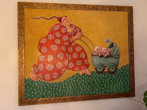 Image 1 of Cuadro de Ada Breedveld "En un día soleado"