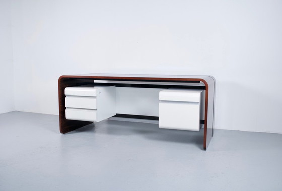 Image 1 of Oficina Rosewood, Michel Boyer, edición TFM, década de 1970, Banco Rothschild