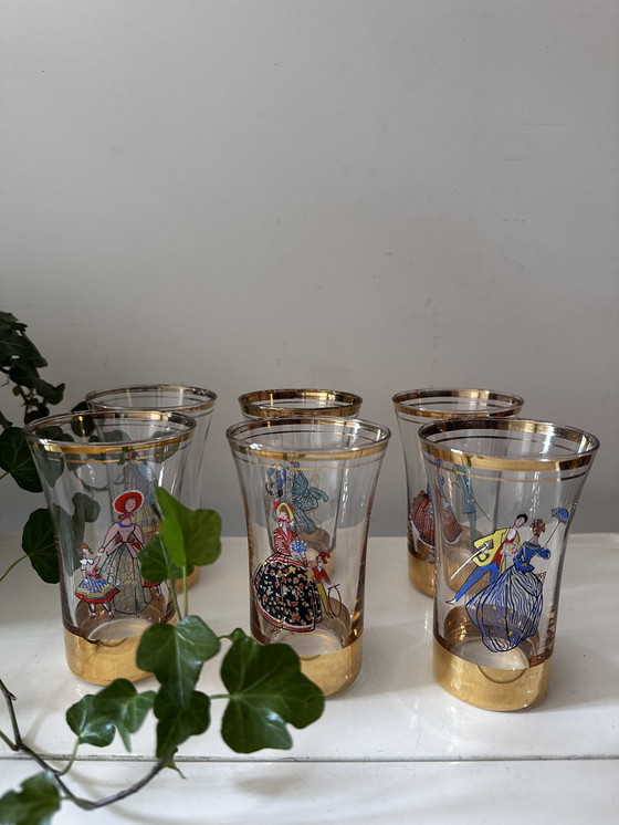 Image 1 of Juego de 6 vasos americanos