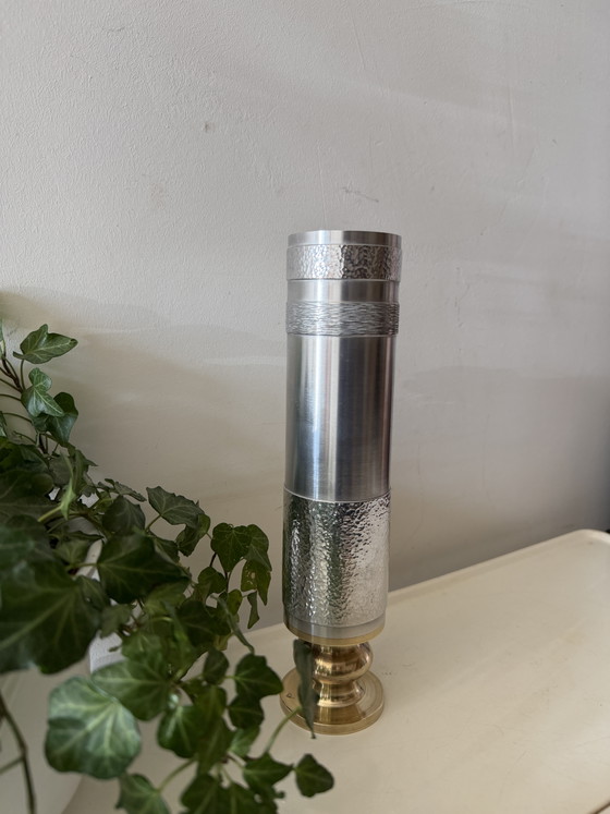 BMF Brutalist Vase – Brass, Metal (photo 6 of 6)