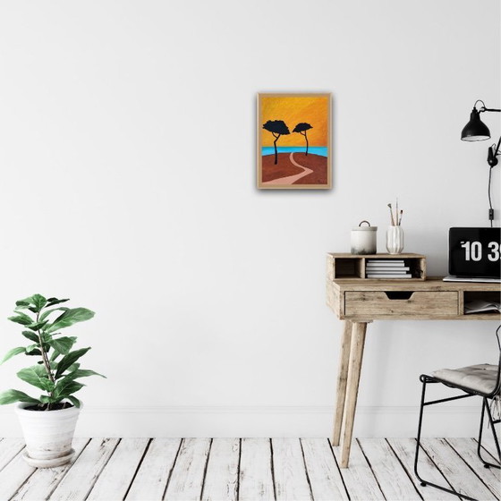 Image 1 of Óleo sobre lienzo, 40x30cm. Enmarcado.