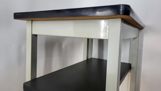 Tavolino vintage in stile Gispen Rietveld Ahrend – Tavolini, Metal, Wood (photo 5 of 10)